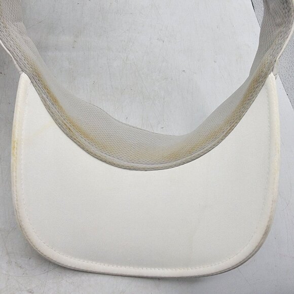 Wilson Tennis White Visor Hat Cap Adjustable Breathable Casual Sports - Picture 7 of 9